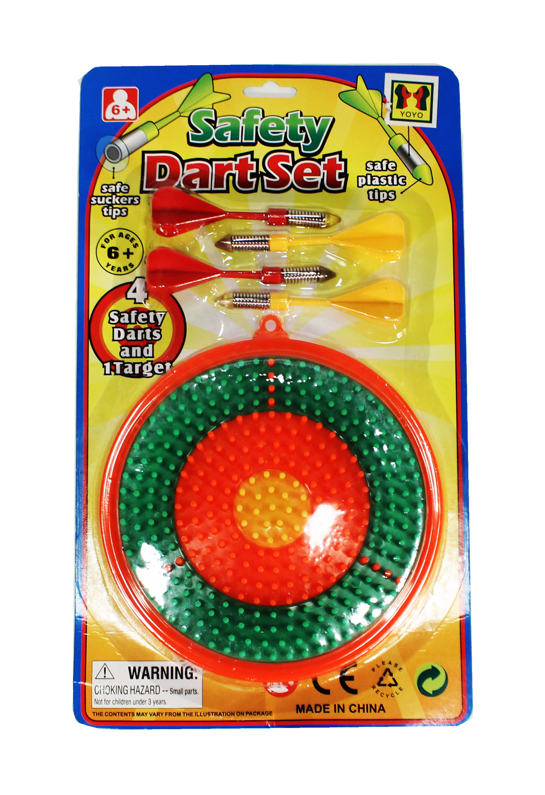 ^Safety Dart Set 4 Peluru Press @288