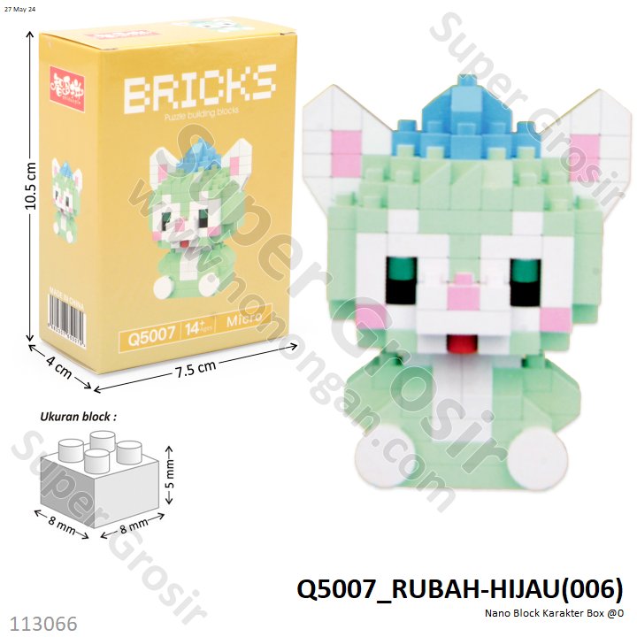 Nano Block Karakter Box @0