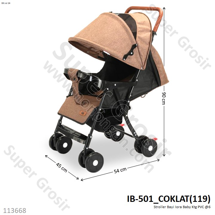 Stroller Bayi Iora Baby Ktg PVC @6