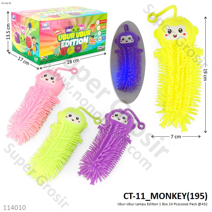 Ubur-Ubur Lampu Edition 1 Box 24 Pcs Loose Pack @432