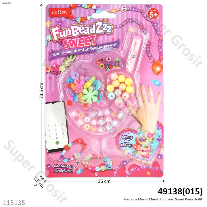 Meronce Manik Manik Fun Bead Sweet Press @120