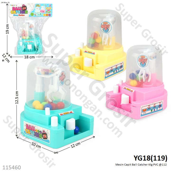 Mesin Capit Ball Catcher Ktg PVC @112
