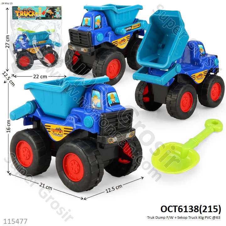 Truk Dump F/W + Sekop Truck Ktg PVC @63