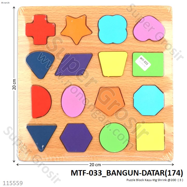 Puzzle Block Kayu Ktg Shrink @200
