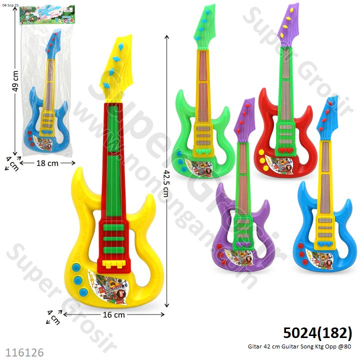 Gitar 42 cm Guitar Song Ktg Opp @80