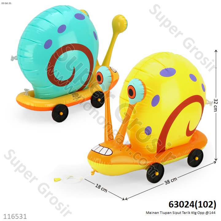 Mainan Tiupan Siput Tarik Ktg Opp @144