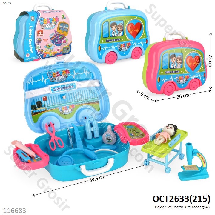 Dokter Set Doctor Kits Koper @48