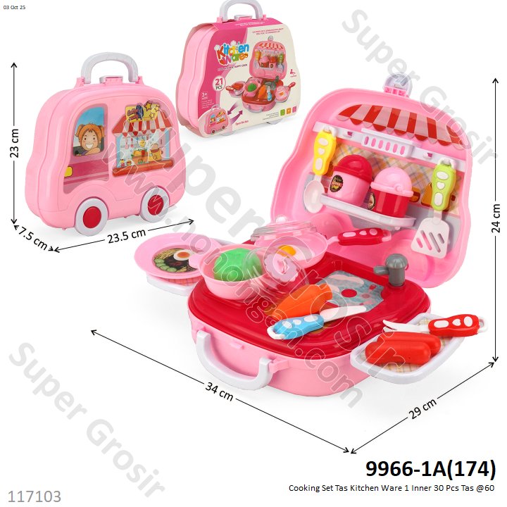 Cooking Set Tas Kitchen Ware 1 Inner 30 Pcs Tas @60