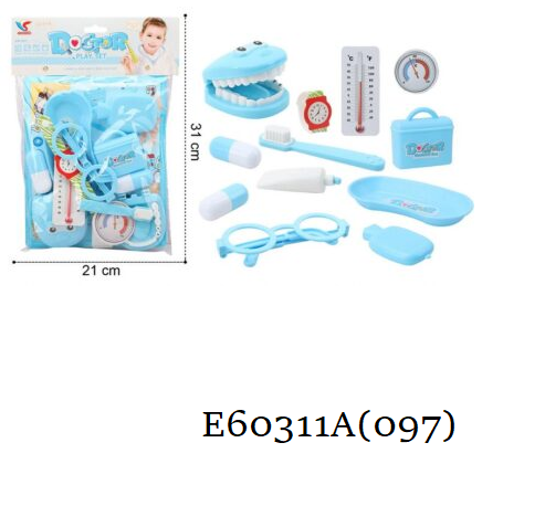 Dokter Set Dokter Gigi Doctor 1 Inner 66 Pcs Ktg PVC @132