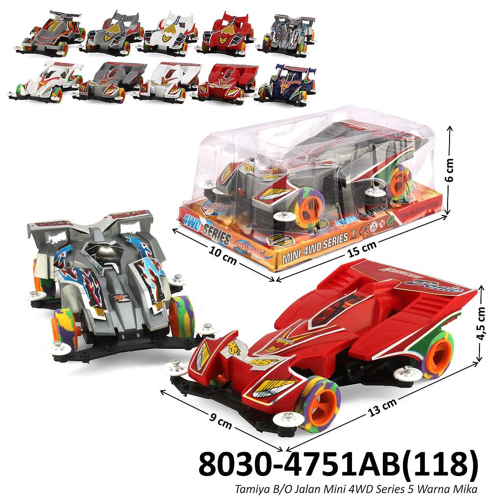 Tamiya B/O Jalan Mini 4WD Series Box Mika @216