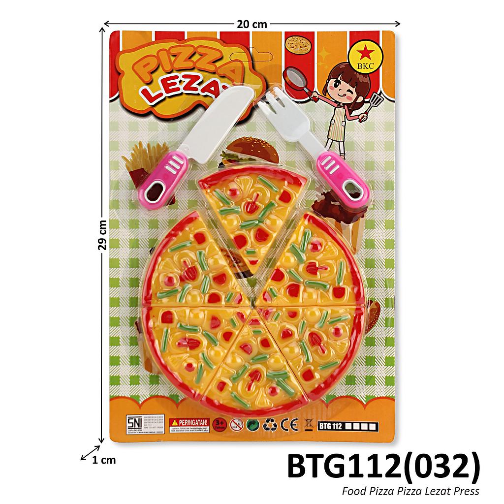 Food Set Pizza dan Alat Makan Lezat Press @240