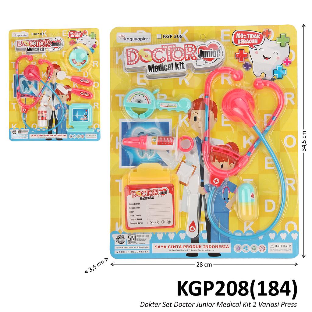 Dokter Set Doctor Junior Medical Kit Press @72