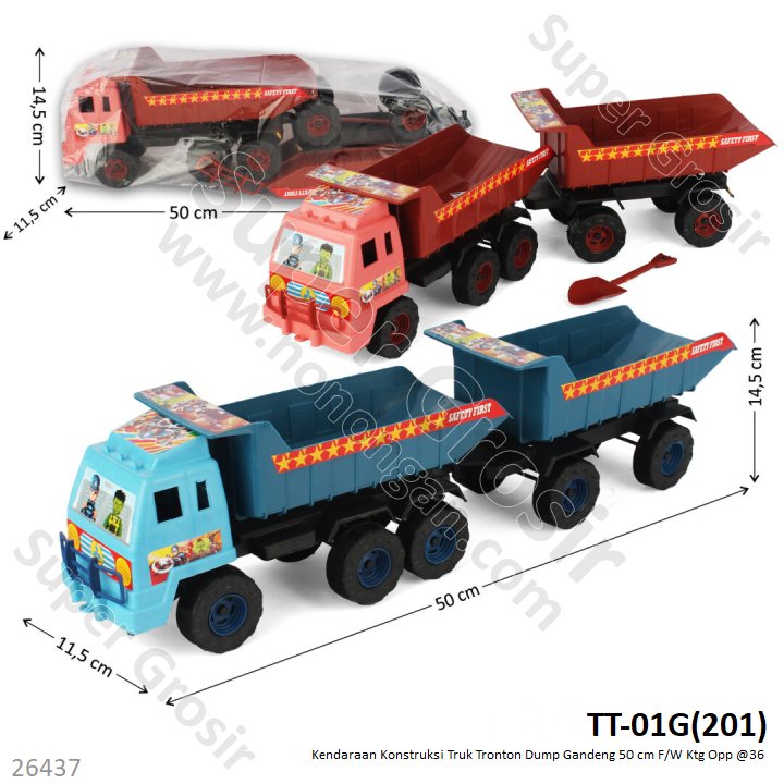 Truk Dump Gandeng F/W Ktg Opp @36