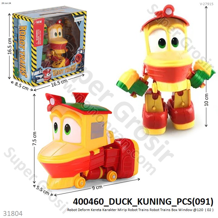 Robot Deform Robot Trains Box Window @120