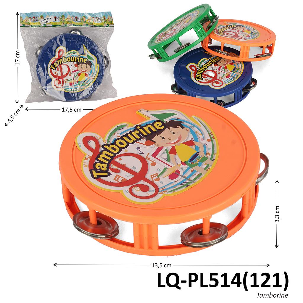 Tamborin Tambourine 3 Warna Ktg Opp @480