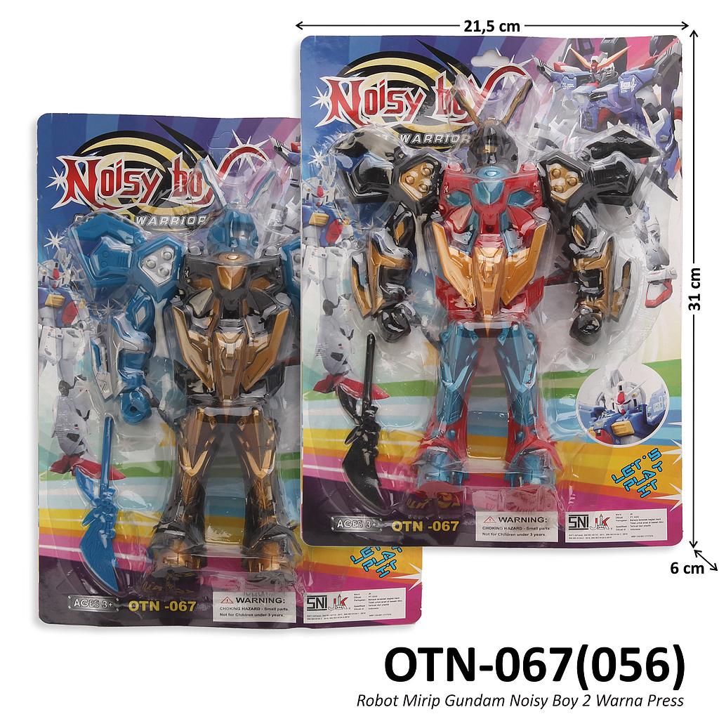 Robot Gundam Noisy Boy 2 Warna Press @108