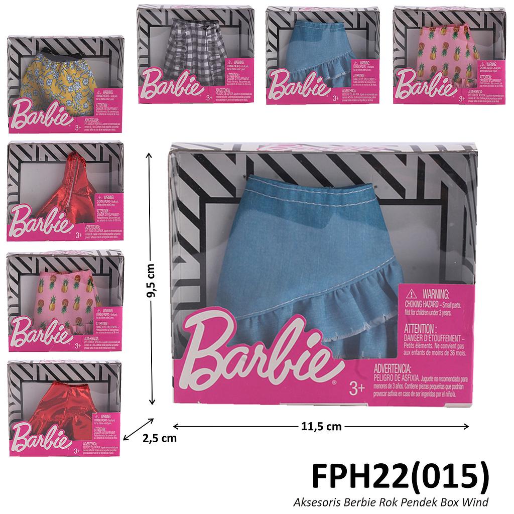 Aksesoris Boneka Barbie Rok Pendek Box Window @8