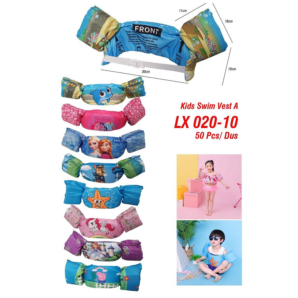 Pelampung Rompi Set Lengan Eva Swim Vest A Size M LX020-10 Ktg @50