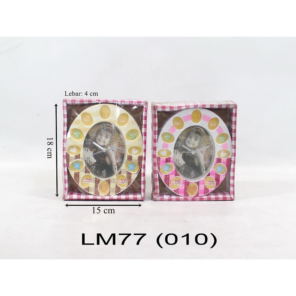Jam Meja Oval 6198
