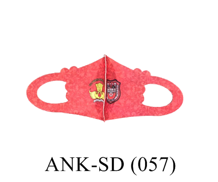 Masker Scuba Anak Logo SD Ktg @12