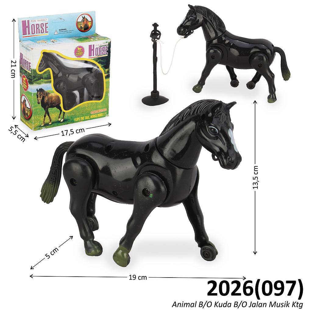 Hewan Kuda B/O Jalan Musik Horse Box Window @144
