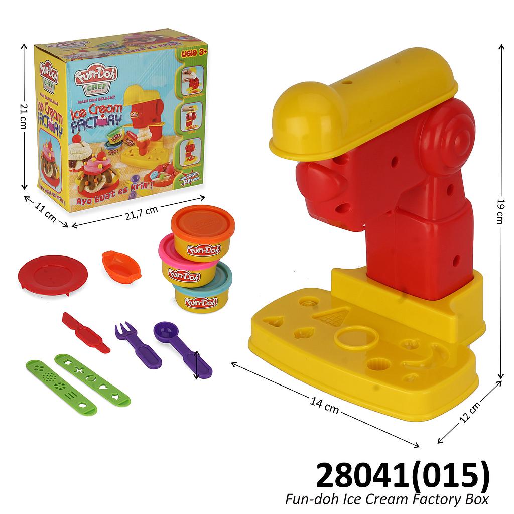 Fun-Doh Ice Cream Factory Box @34