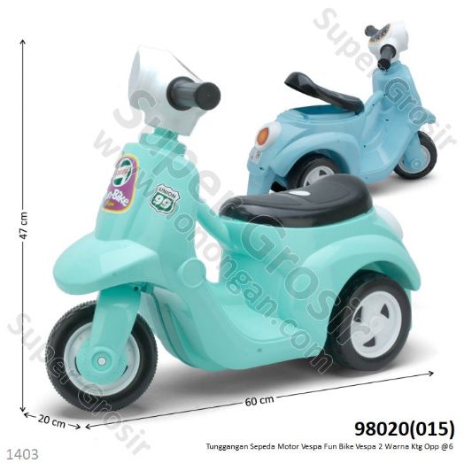 Tunggangan Sepeda Motor Vespa Fun Bike Vespa Ktg Opp @6