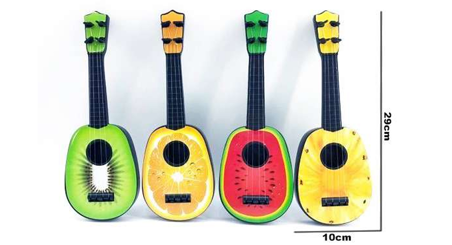 Gitar Ukulele Motif Buah Toys 1 Inner 180 Pcs Ktg Opp @360