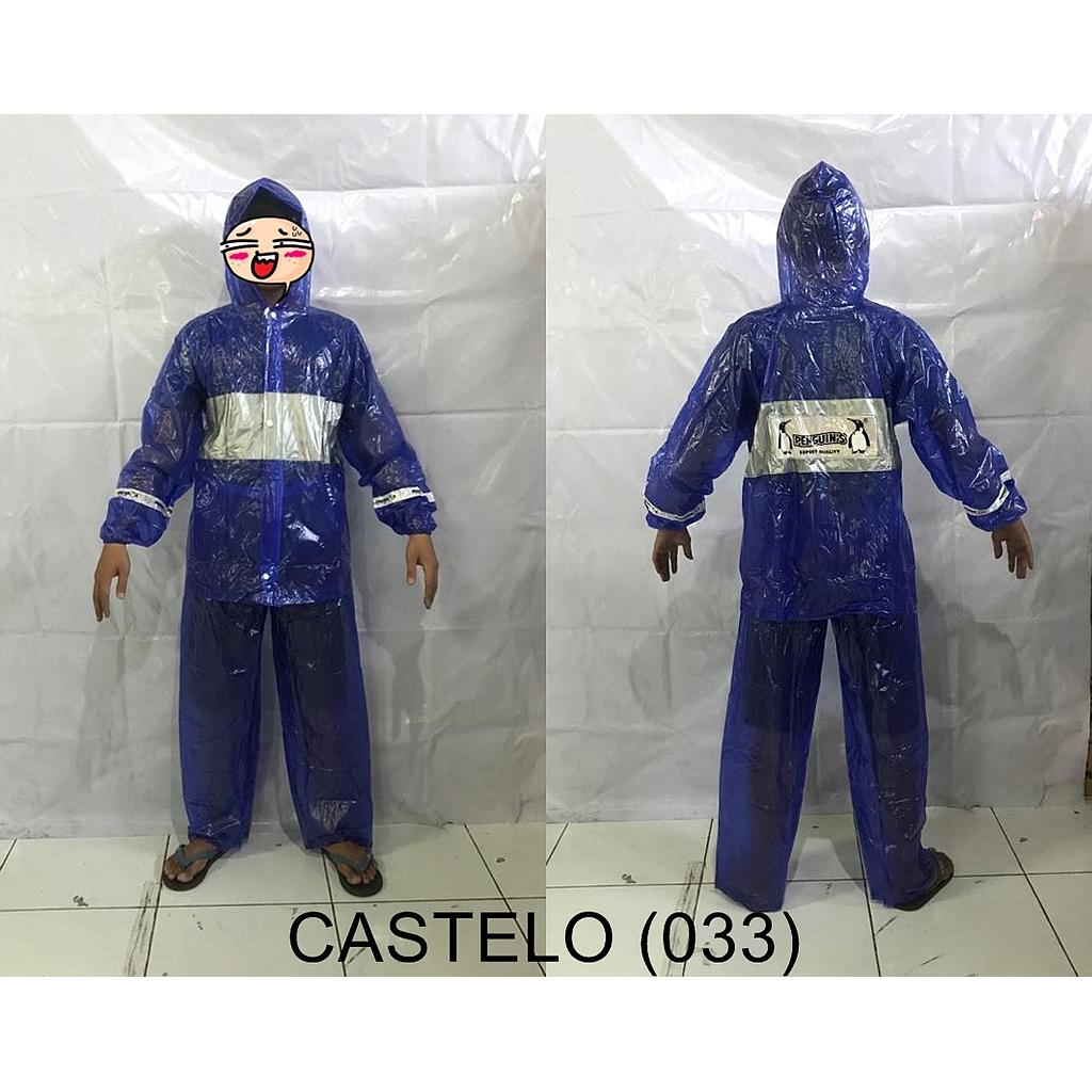 Jas Hujan Setelan Celana ELastic Kombinasi L &amp; XL @60