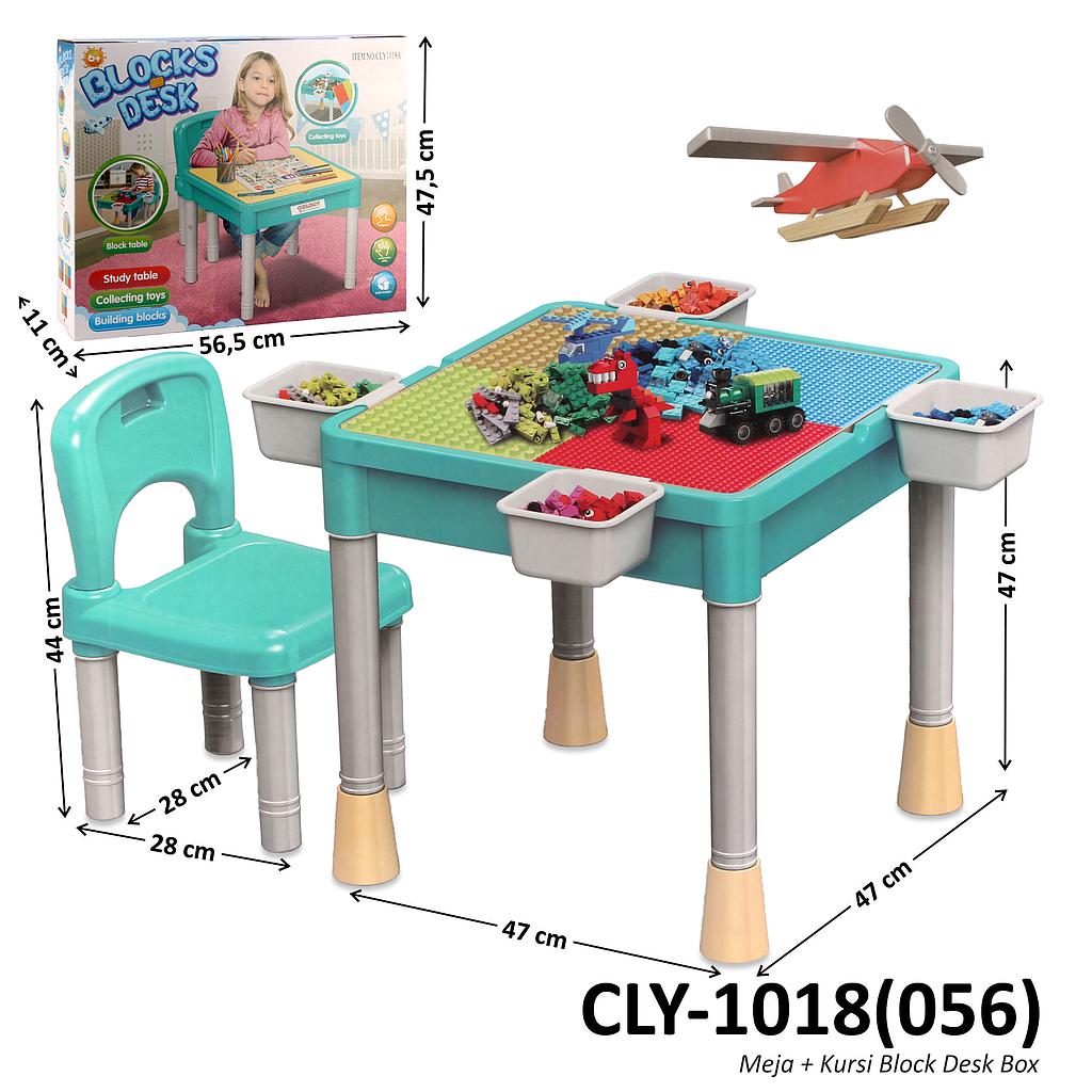 Meja Block + Kursi Desk Box @6