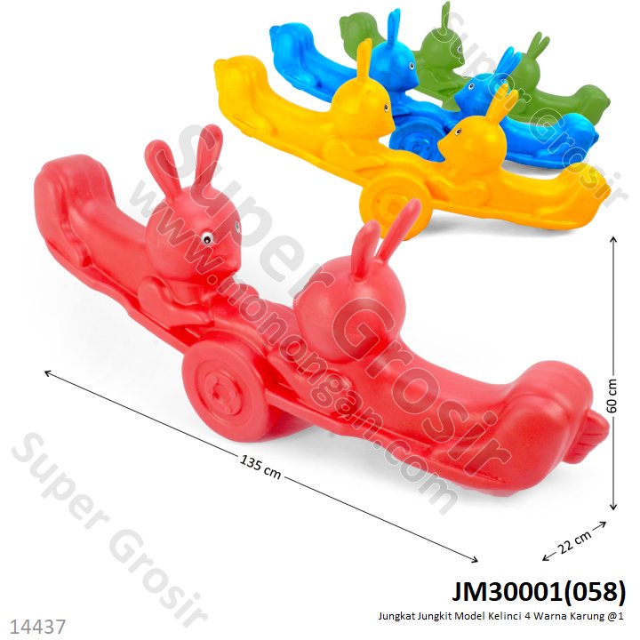 Jungkat Jungkit Kelinci Ktg @1