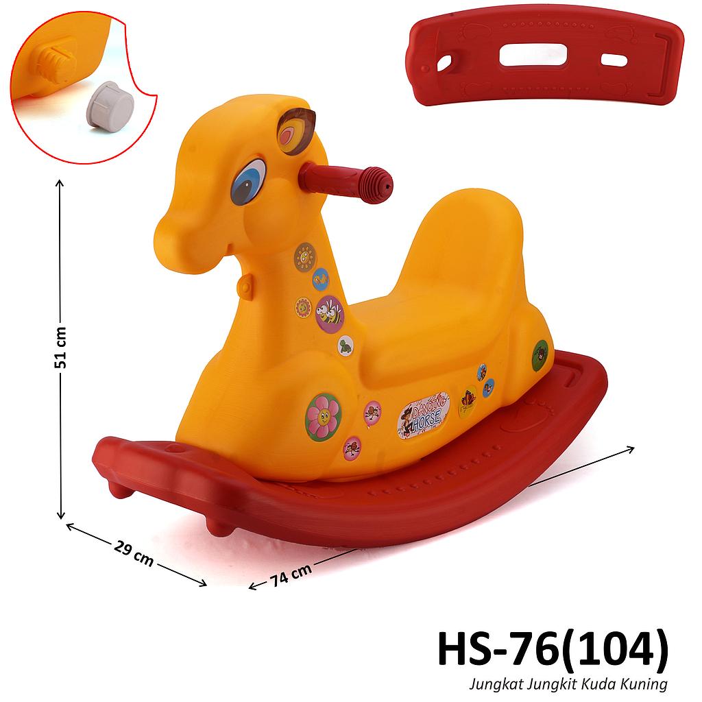 Tunggangan Ayun Kuda Kuning Dancing Horse Ktg Opp @3