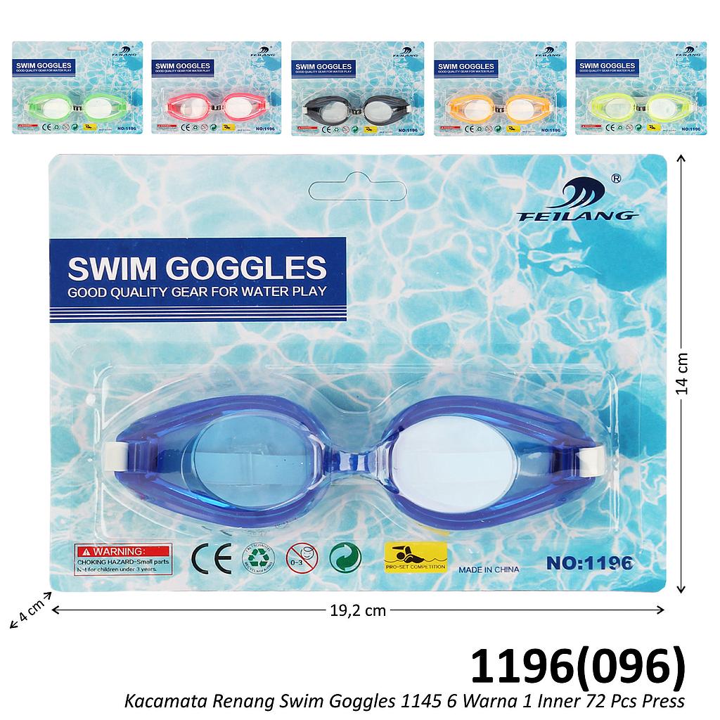 Kacamata Renang Swim Goggles 1145 5 Warna 1 Inner 72 Pcs Press @432