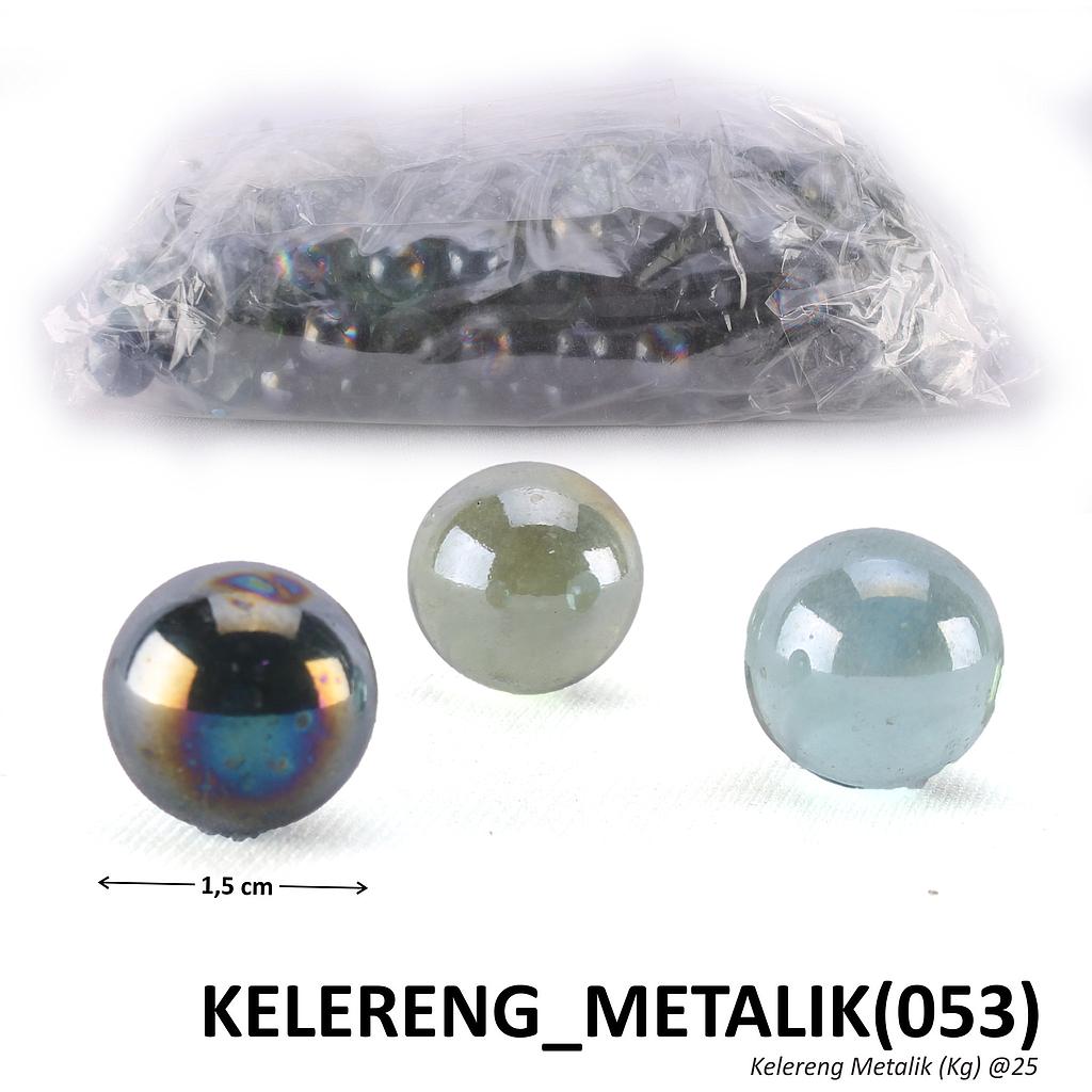 Kelereng Metalik 16 mm Kiloan Ktg Opp @25