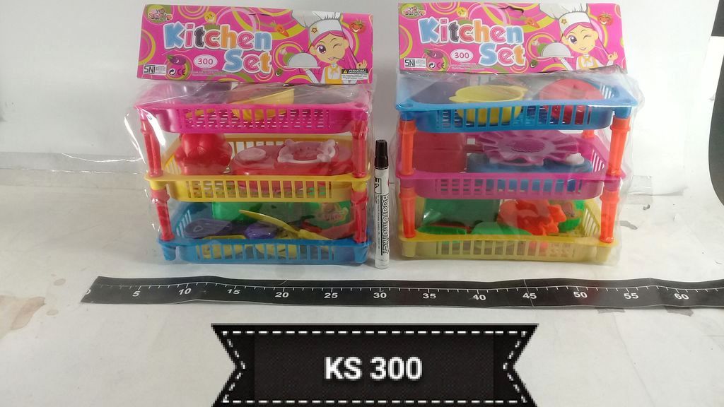 Masak-masakan + Rak Susun Piknik Ktg PVC @36