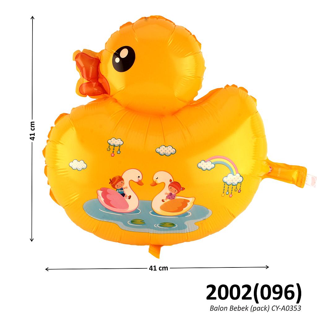 Balon Gas Bebek 50 Pcs Pack Plastik @60