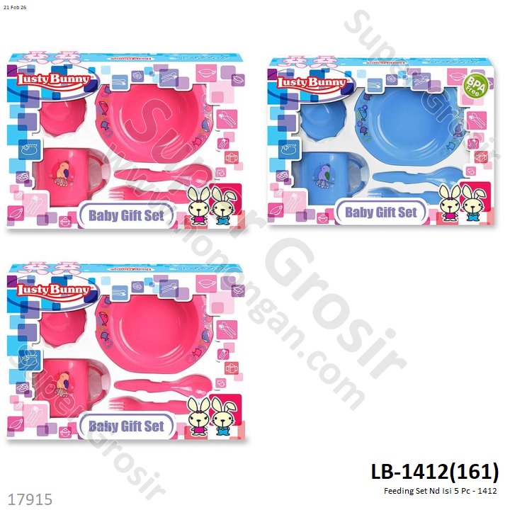 Feeding Set Nd Isi 5 Pcs Box Window