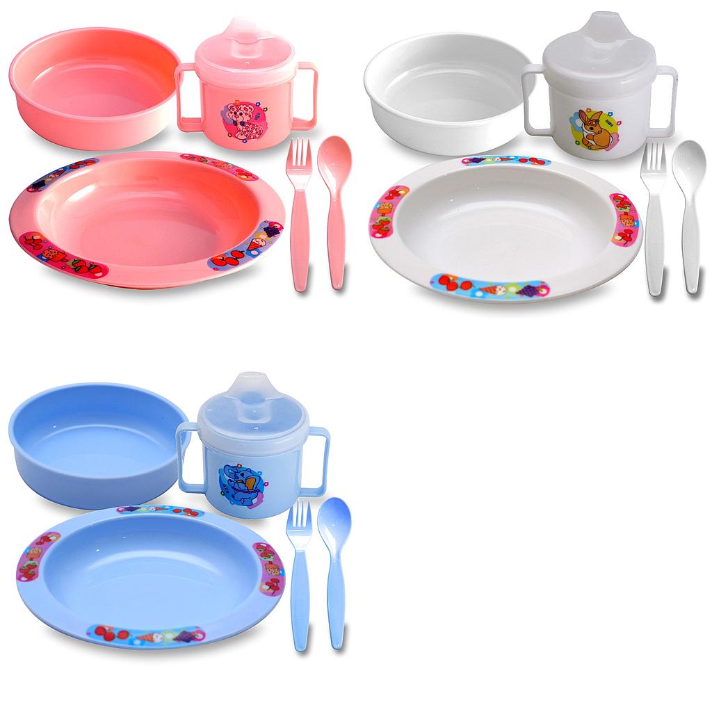 Kemasan Piring Set Isi 4 Pcs Ktg