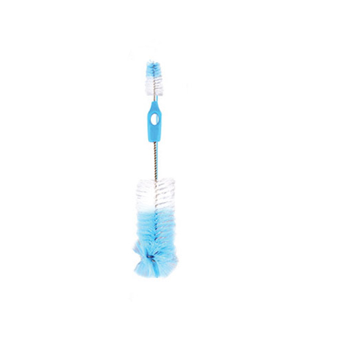 Sikat Botol Lurus/Bengkok 2in1 Press