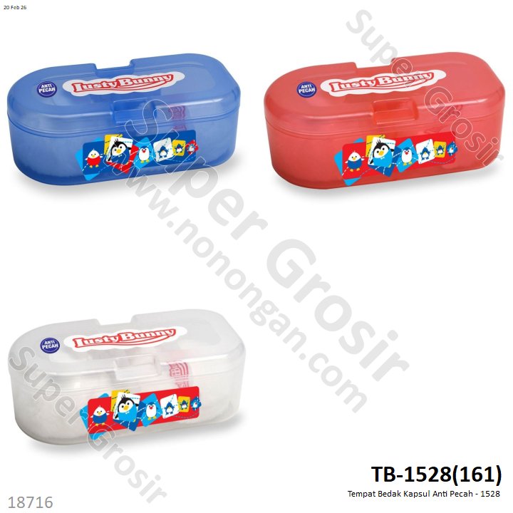 Tempat Bedak Kapsul Anti Pecah Press