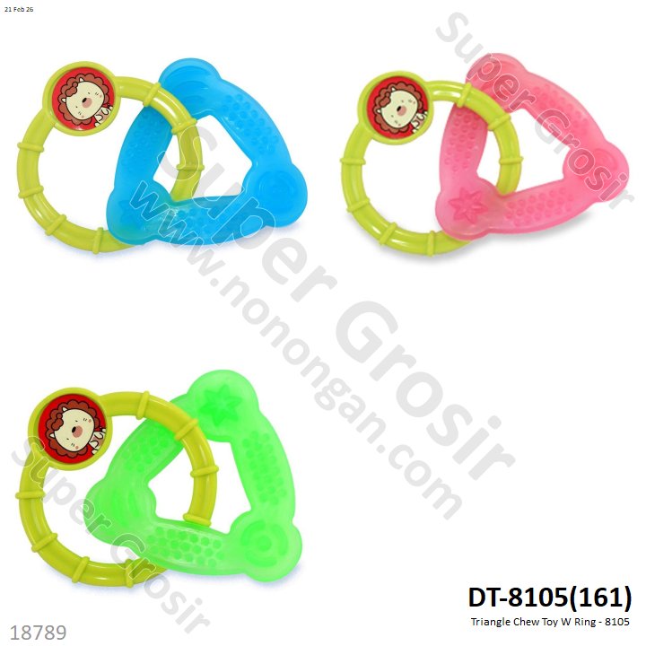 Triangle Chew Toy W Ring - 8105