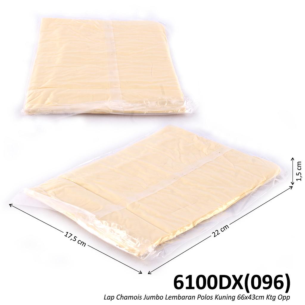 Lap Chamois / Kanebo Lembaran Kuning 66x43 cm (Jumbo) 1 Ikat 10 Pcs Ktg Opp @150