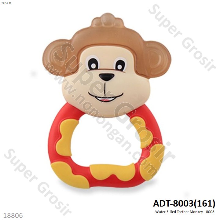 Water Filled Teether Monkey - 8003