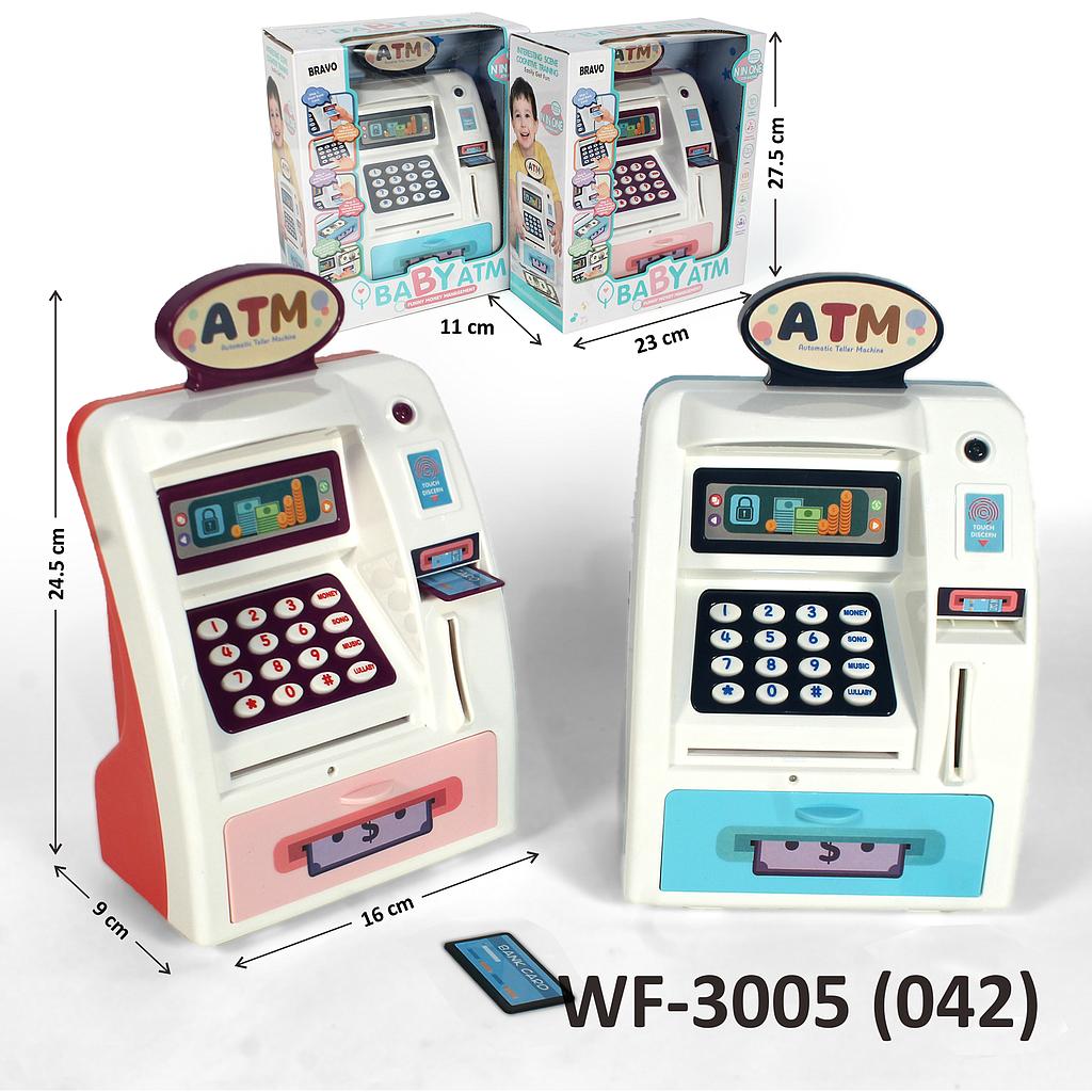 ATM B/O + Kartu ATM Baby ATM 2 Warna 1 Inner 24 Pcs Box Window @48