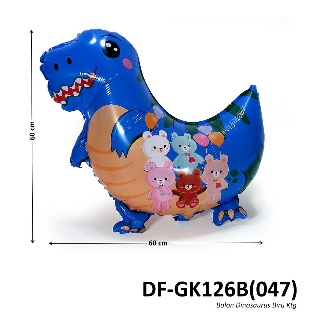 Balon Gas Dinosaurus T-Rex 50 Pcs Pack Plastik @60