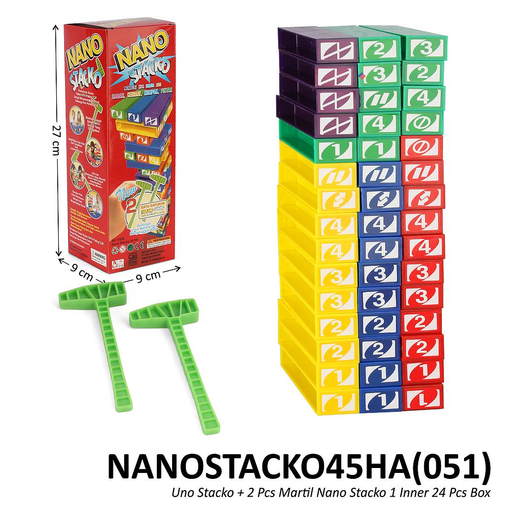 Uno Stacko + Martil 2 Pcs Nano Stacko 1 Inner 24 Pcs Box @96