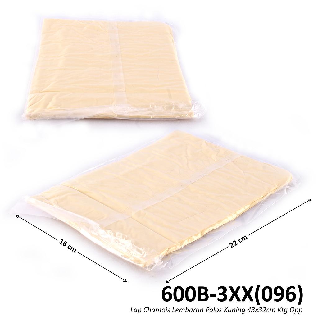Lap Chamois / Kanebo Lembaran Polos 43x32 cm 1 Ikat 10 Pcs Ktg Opp @0
