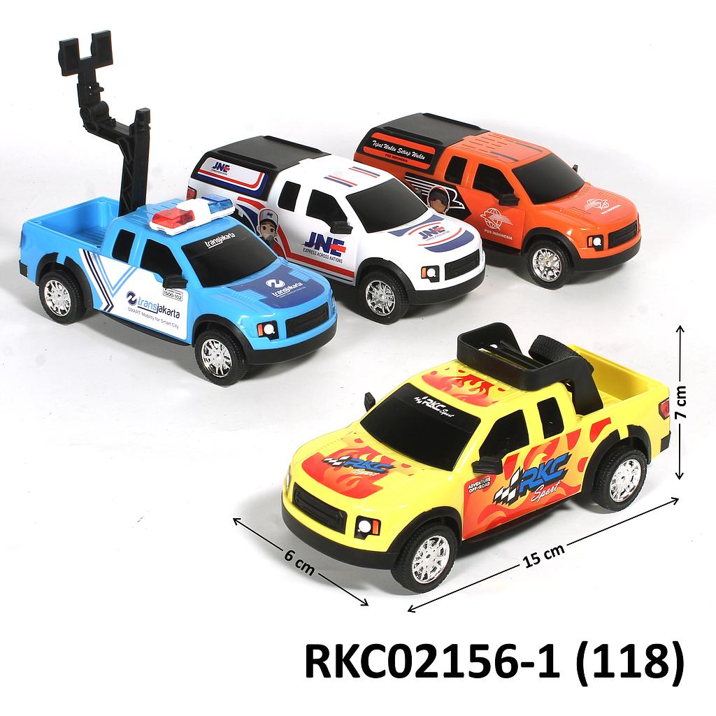 Mobil Jeep Double Cabin F/C Vehicle Toys 1 Inner 60 Pcs Ktg PVC @120