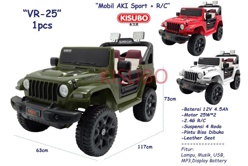 Mobil Aki Sport Hijau Box @1