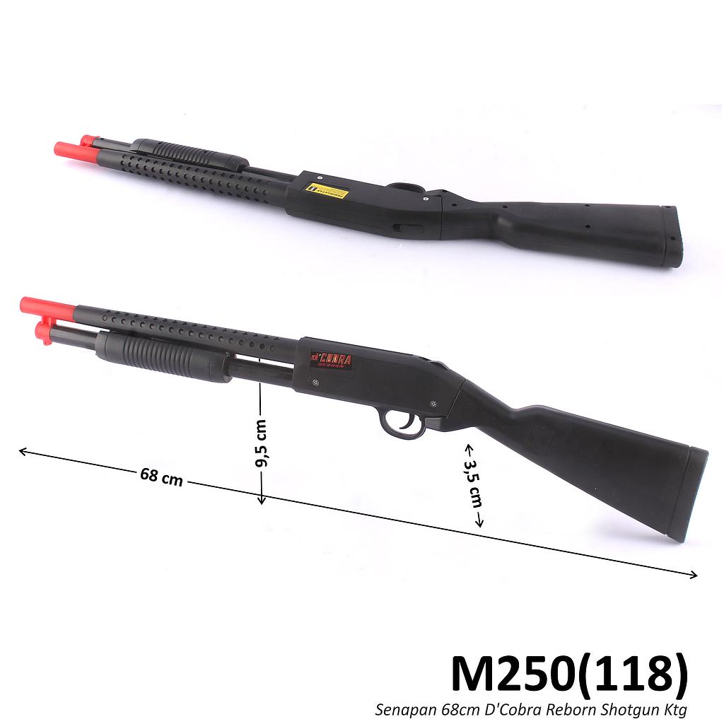Senapan 68 cm D'Cobra Reborn Shotgun Ktg @72